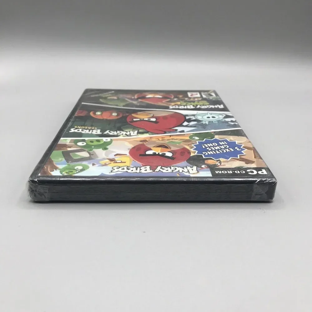 Angry Birds/Angry Birds Seasons/Angry Birds Space PCCD ROM Game New Sealed M18-7